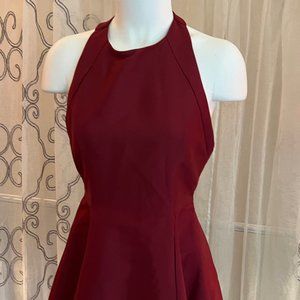 DO+BE Maroon Razorback Cocktail Dress NWOT